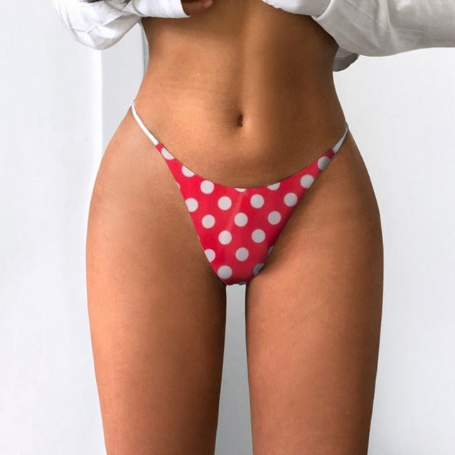 Cotton G String Women Panties Sexy Briefs Thong Low Waist T-back Beach Bikini Underwear Seamless Plus Size Female Lingerie S-2XL